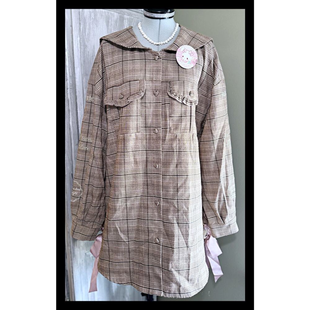Liz Lisa Shirt Dress Sailor Collar Embroidered Jfashion Gyaru Himekaji Japan - Picture 5 of 16